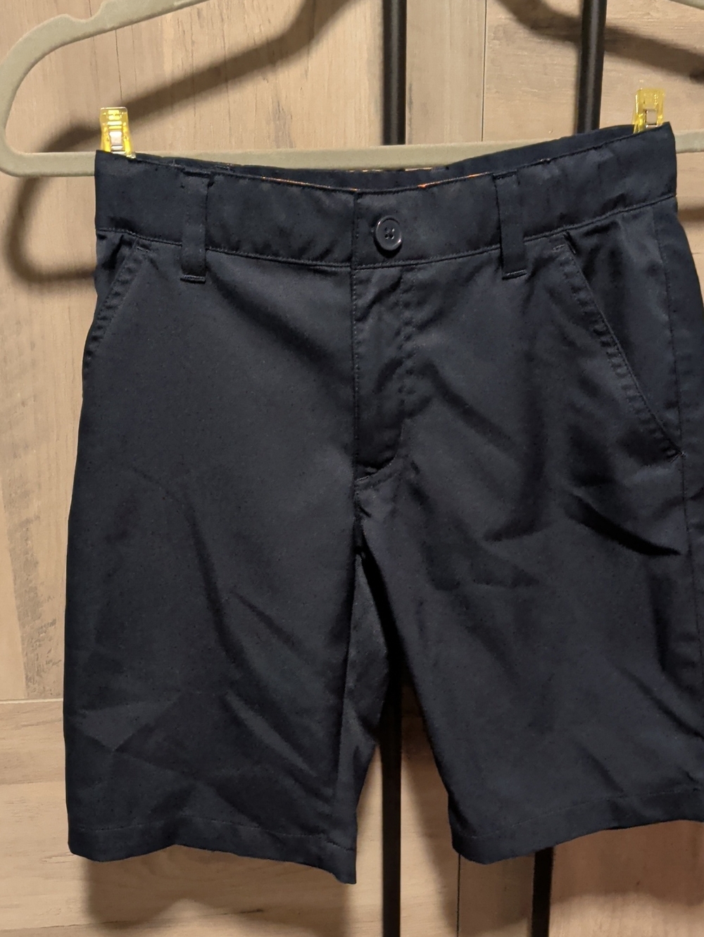 French Toast Navy Flat-Front Boys' Shorts